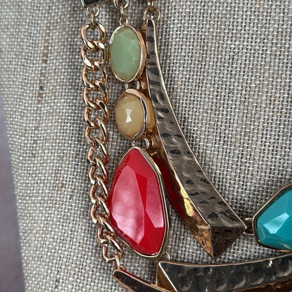 Geometric Necklace Set - Picture 2 of 4